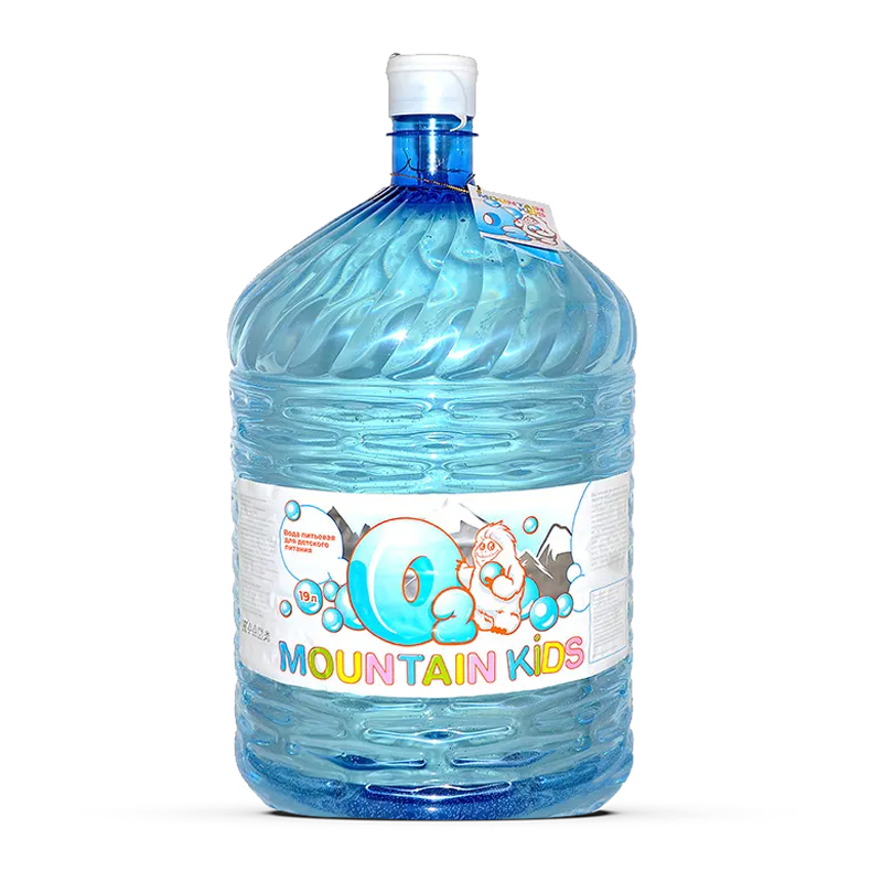 Вода "Mountain Kids" 18.9 л в одноразовой таре