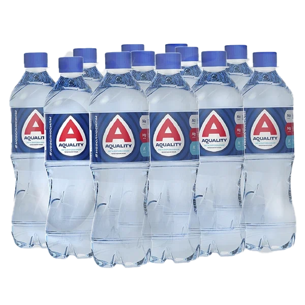 Вода "АКВАЛИТИ | AQUALITY" негазированная, 0,5 л. (12 шт. в упак.)
