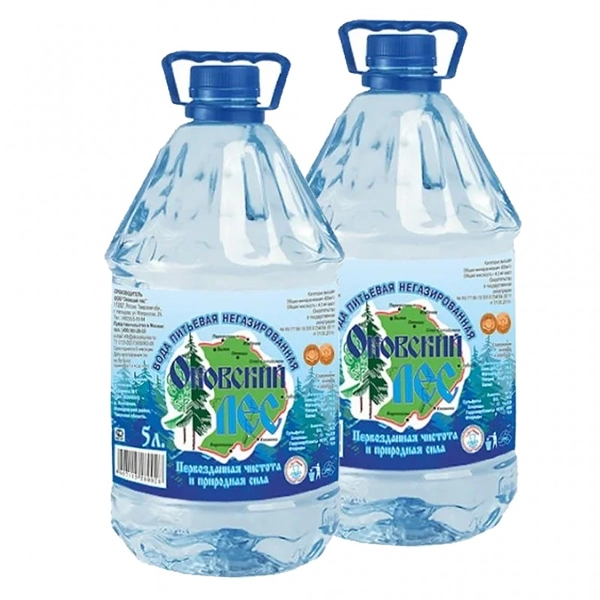 Вода "Оковский лес" негазированная, 5 л. (2 шт. в упак.)