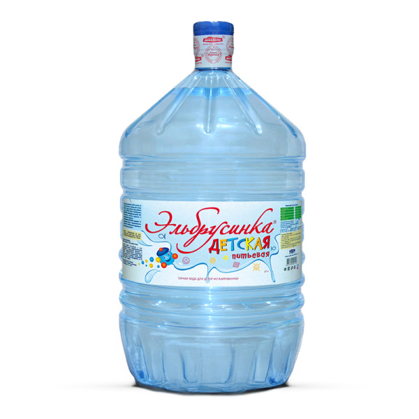 Вода "Эльбрусинка детская" 18.9 л в одноразовой таре