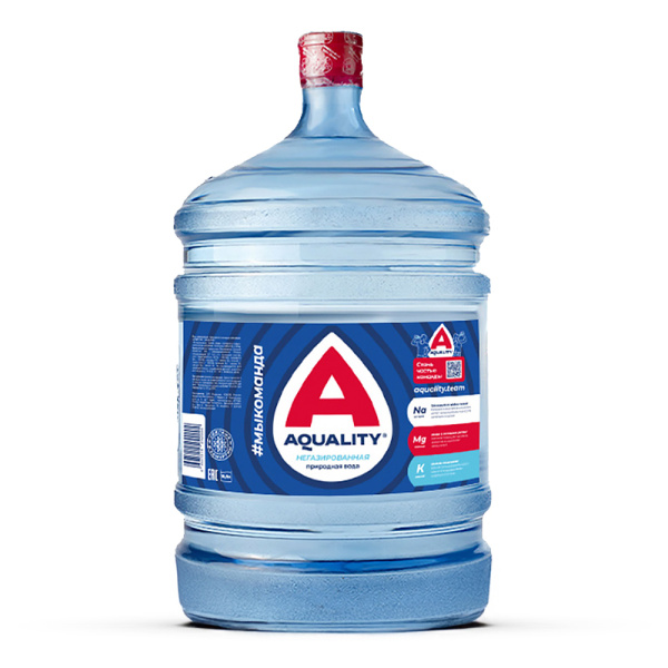 Вода "АКВАЛИТИ | AQUALITY" 19 л