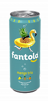 Fantola Манго Трио, напиток безалкогольный газированный 330 мл 12 шт