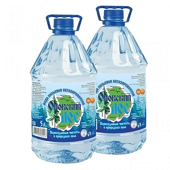 Вода "Оковский лес" негазированная, 5 л. (2 шт. в упак.)